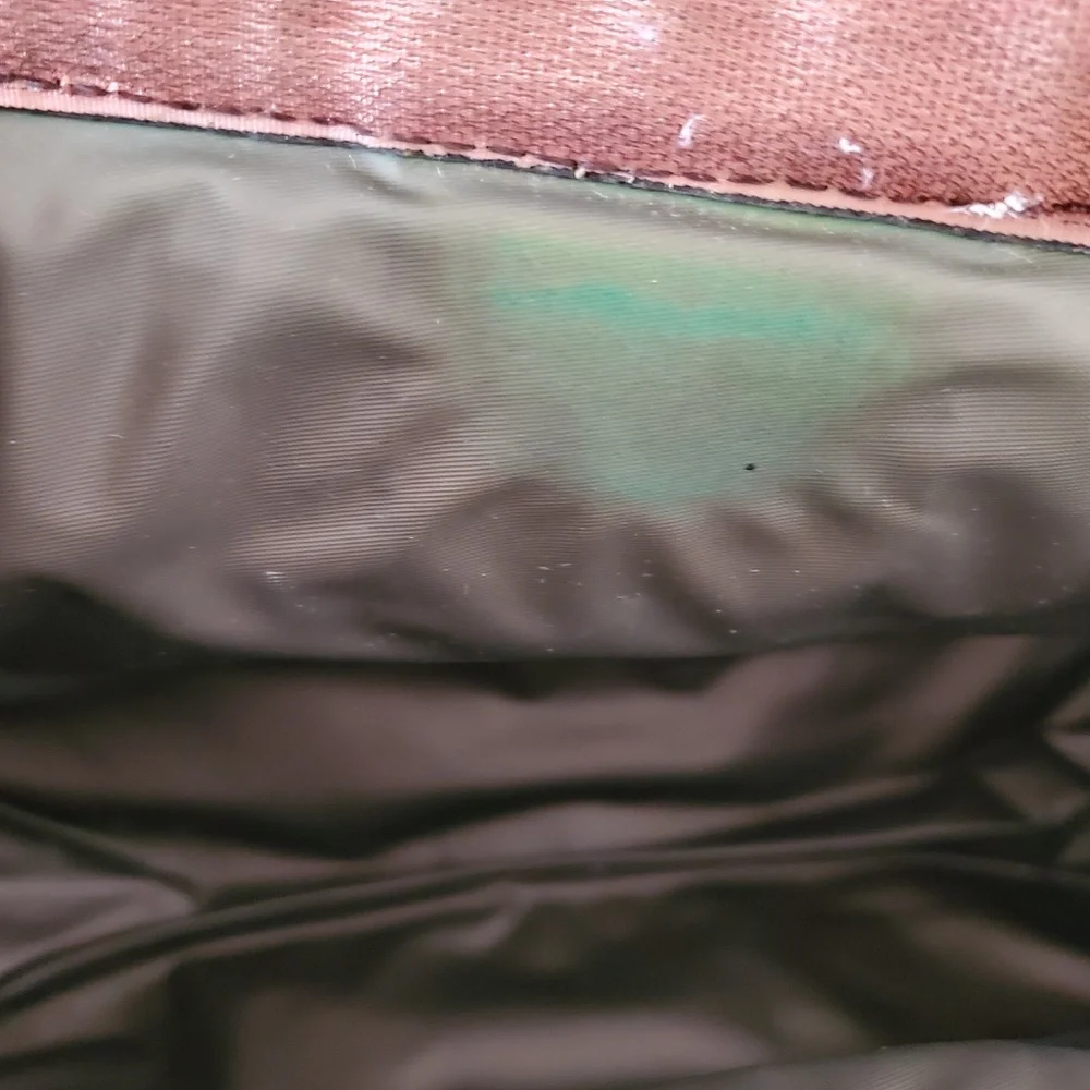 Vintage Gucci Parfums Monogram Cosmetic Bag 1970's - Picture 9 of 11